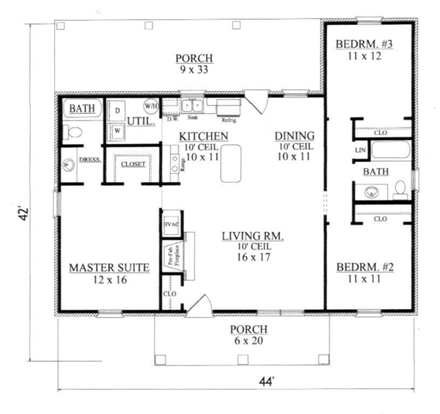 First Level Plan