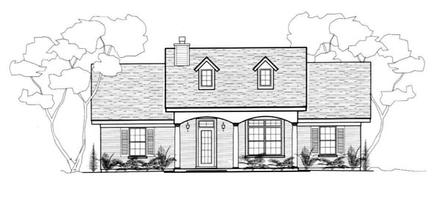 House Plan 96714 Elevation