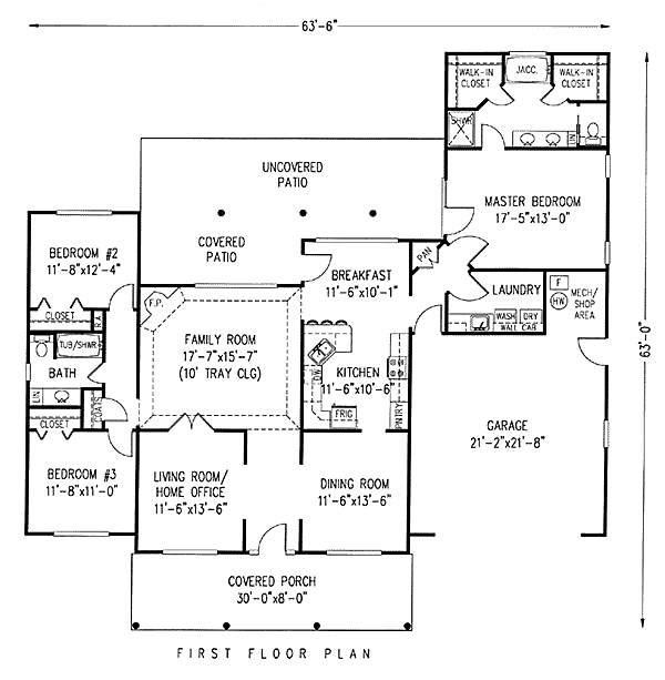 Traditional Level One of Plan 96806