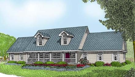 House Plan 96811 Elevation