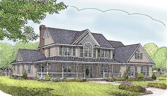 House Plan 96828 Elevation