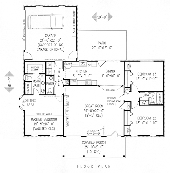 Traditional Level One of Plan 96849