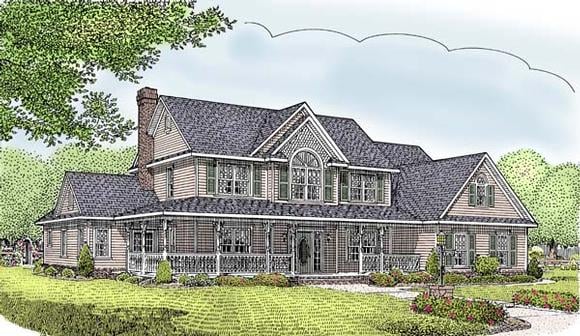 House Plan 96879 Elevation