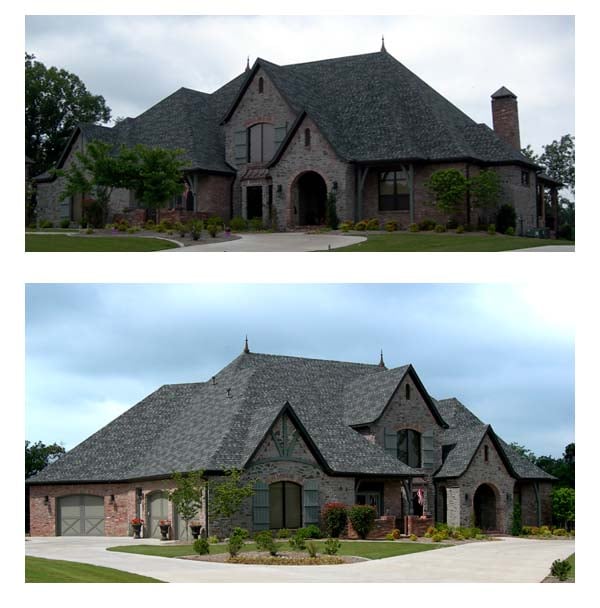 European, French Country, Tudor Plan with 4626 Sq. Ft., 4 Bedrooms, 4 Bathrooms, 3 Car Garage Picture 5