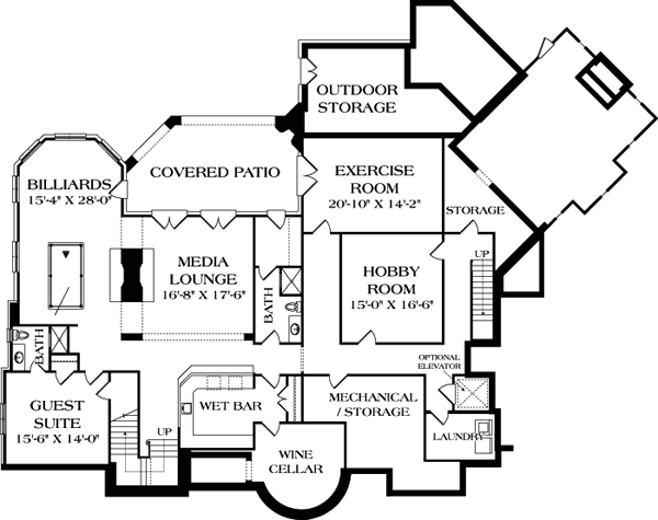 European Lower Level of Plan 96903