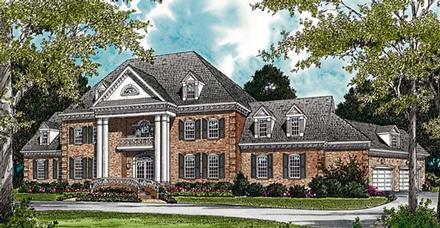 Colonial Elevation of Plan 96904