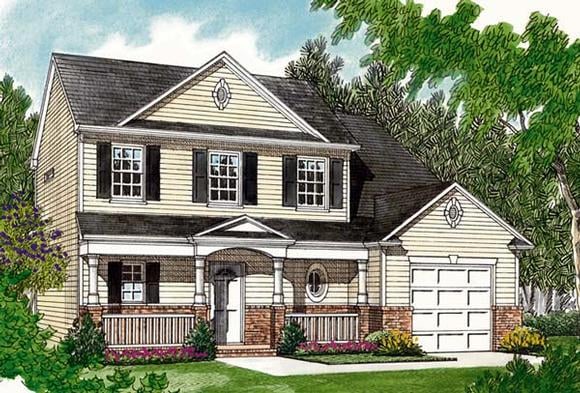 House Plan 96920 Elevation