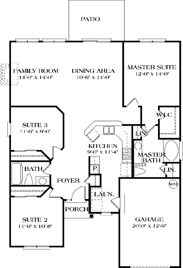 Traditional Level One of Plan 96926