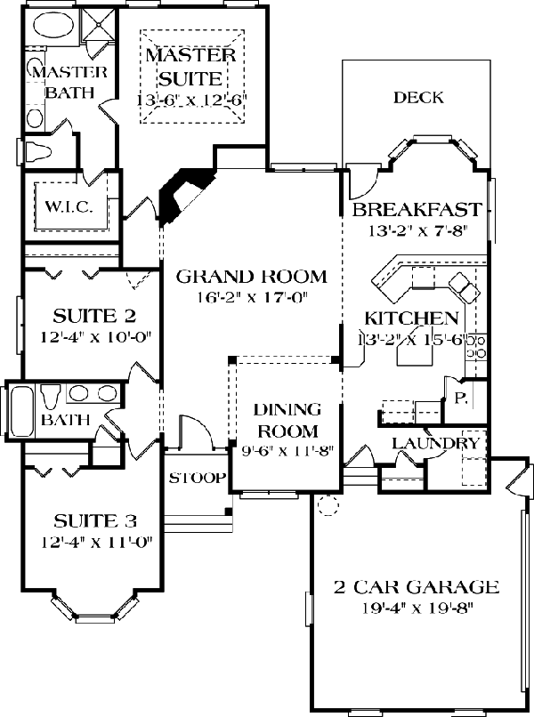 Traditional Level One of Plan 96941