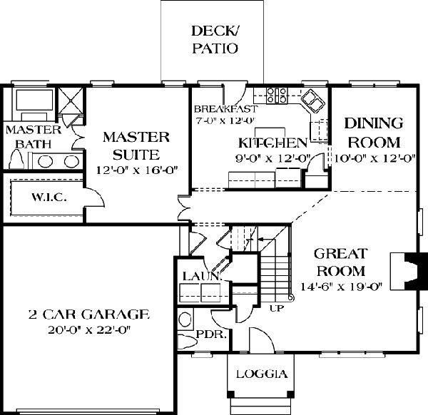 Traditional Level One of Plan 96942