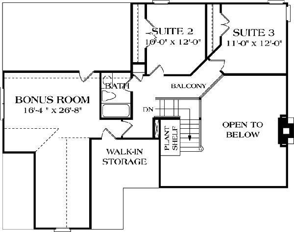Traditional Level Two of Plan 96943