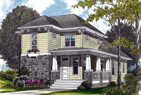 House Plan 96949 Elevation