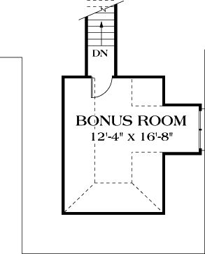 House Plan 96959 Second Level Plan