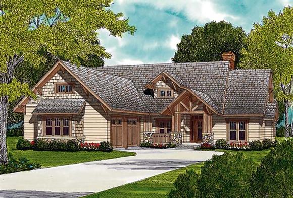 House Plan 96965 Elevation