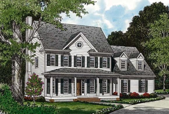 House Plan 96978 Elevation