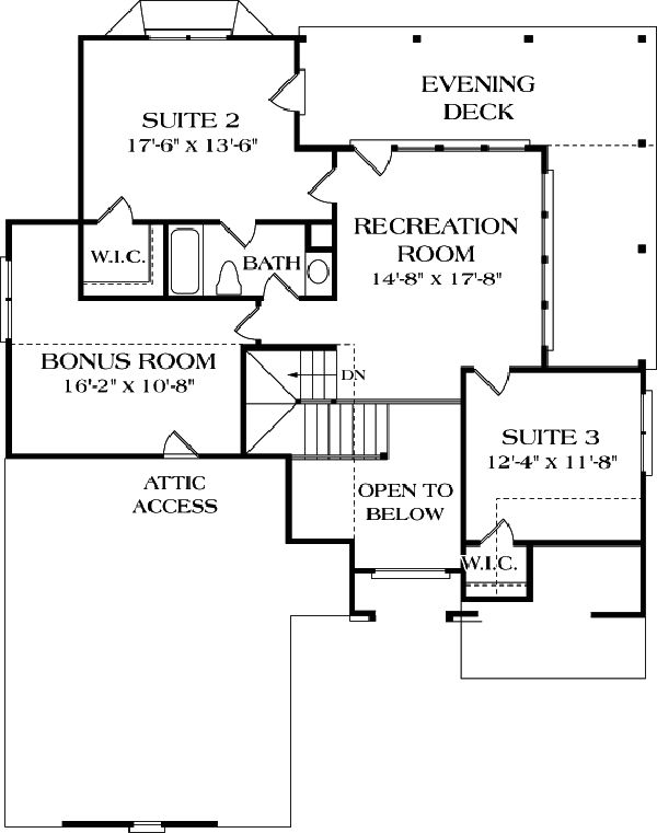 Traditional Level Two of Plan 96987