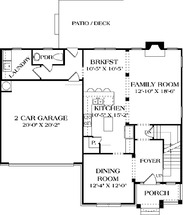 Traditional Level One of Plan 96991