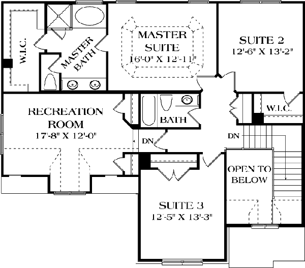 Traditional Level Two of Plan 96991