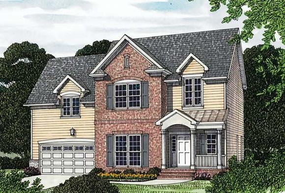 House Plan 96991 Elevation