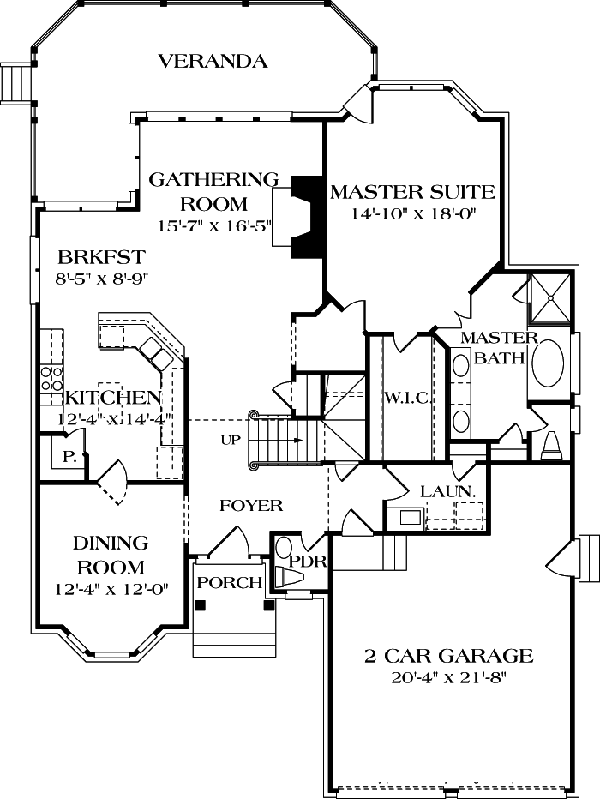 Traditional Level One of Plan 97014