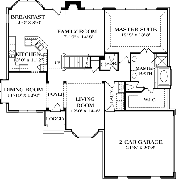 Traditional Level One of Plan 97034