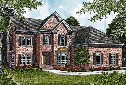 House Plan 97034 Elevation