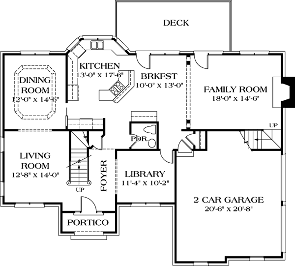 Traditional Level One of Plan 97037