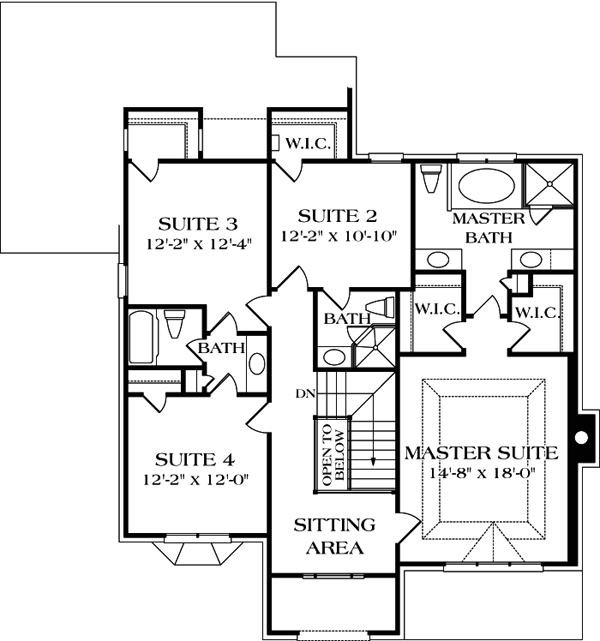 Traditional Level Two of Plan 97038