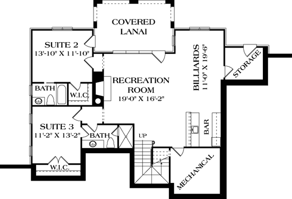 European Lower Level of Plan 97047