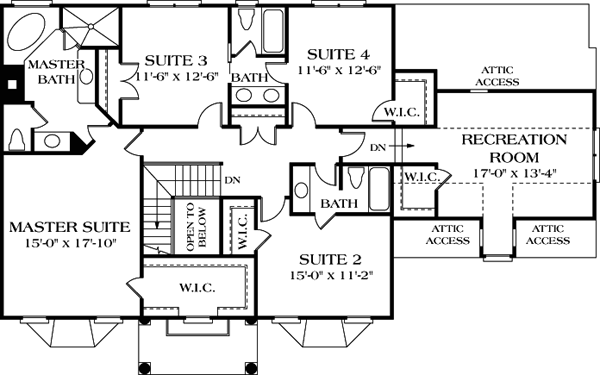 Colonial Traditional Level Two of Plan 97048