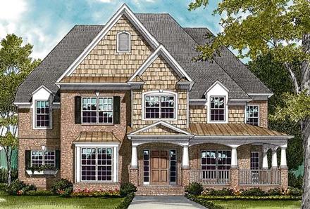 Cottage Traditional Elevation of Plan 97049