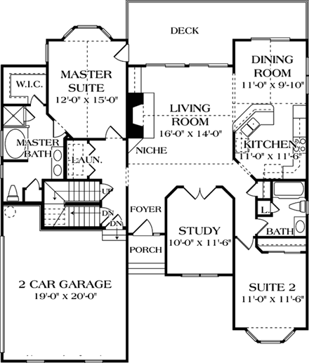 First Level Plan