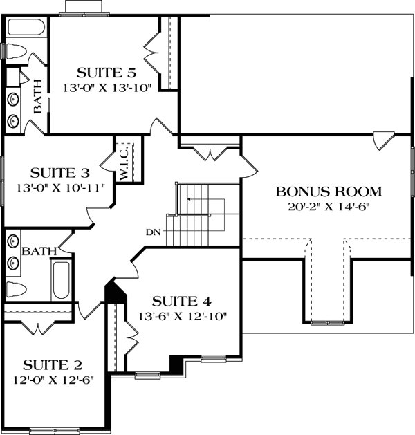 Traditional Level Two of Plan 97056