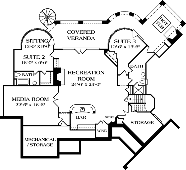 European Lower Level of Plan 97061