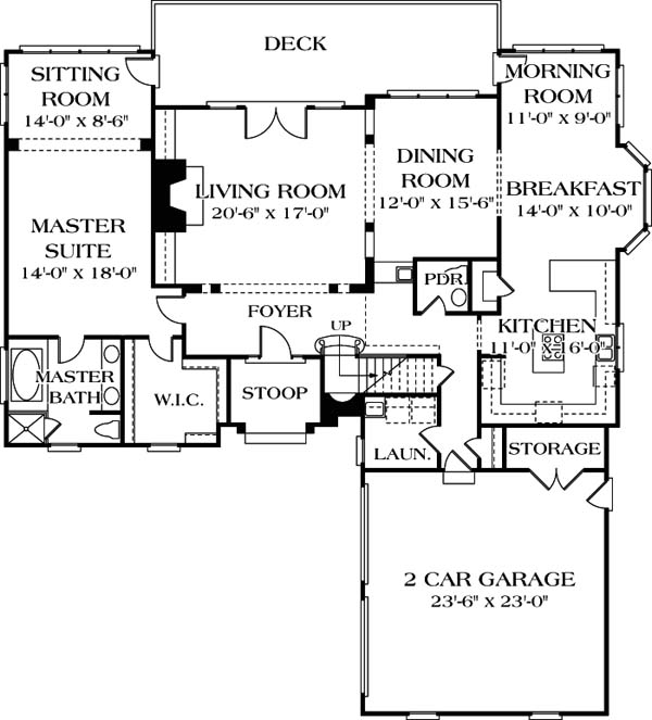 Traditional Level One of Plan 97064