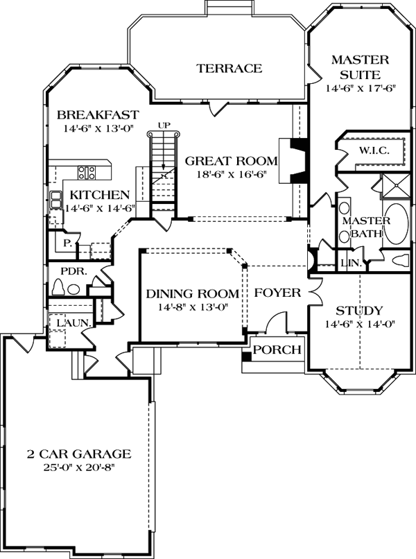 Traditional Level One of Plan 97069