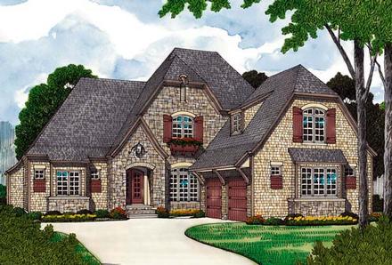 House Plan 97070 Elevation