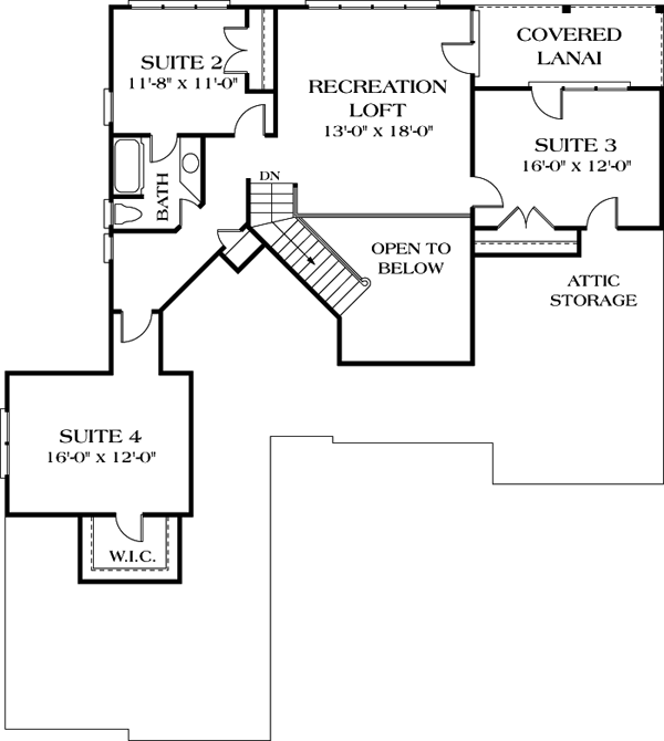 Traditional Level Two of Plan 97072