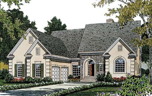 House Plan 97072 Elevation