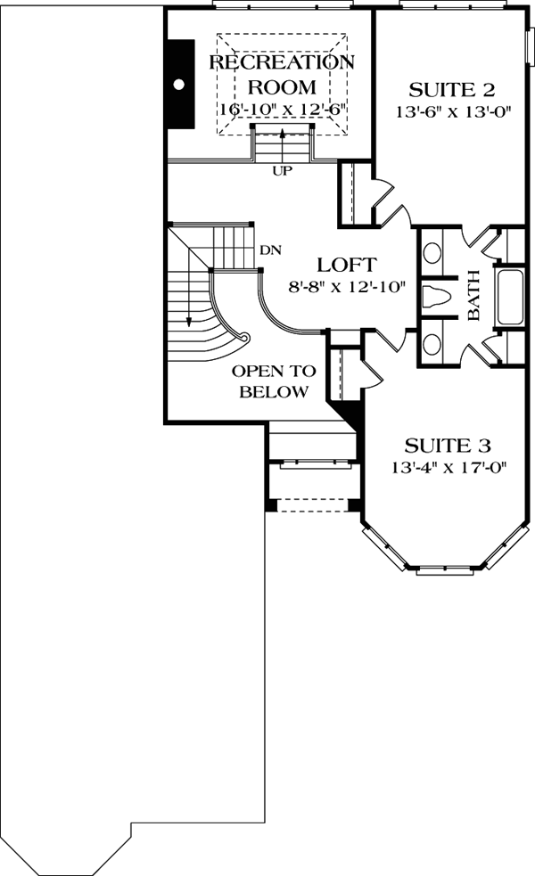 Traditional Level Two of Plan 97080