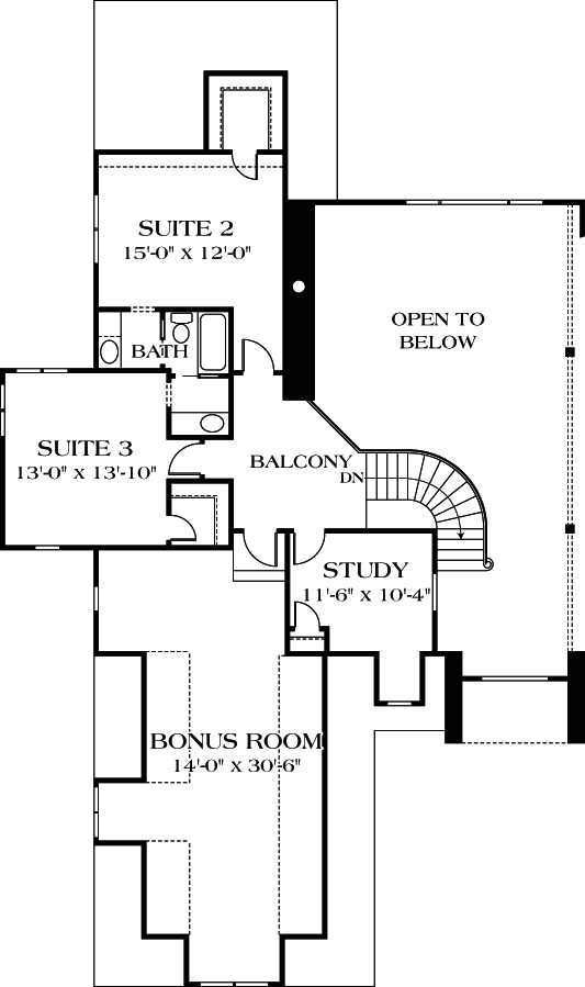 Traditional Level Two of Plan 97082