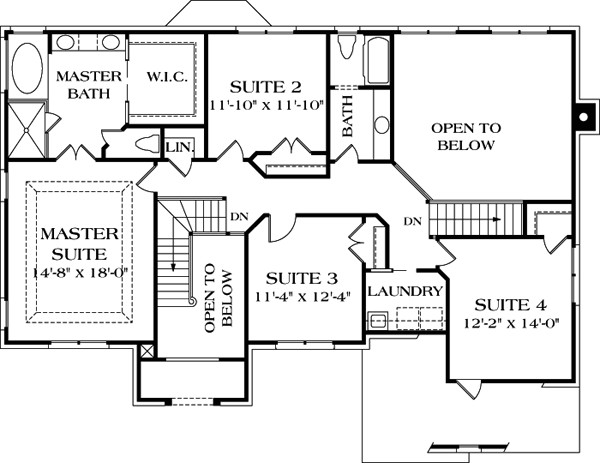 Traditional Level Two of Plan 97087