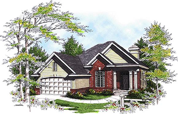 House Plan 97122 Elevation