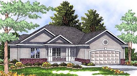 House Plan 97137 Elevation