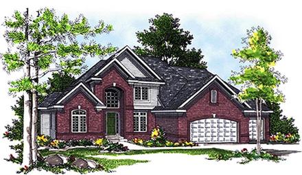 House Plan 97140 Elevation