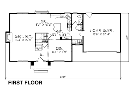 First Level Plan