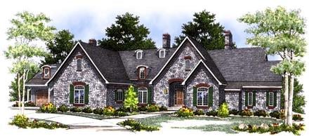 House Plan 97157 Elevation