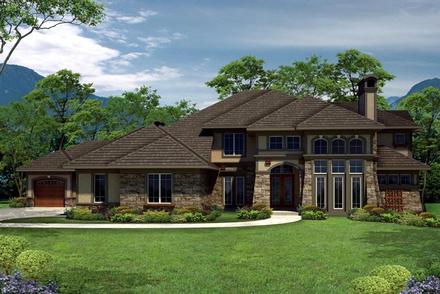 Tuscan Elevation of Plan 97158