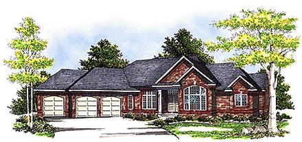 House Plan 97189 Elevation