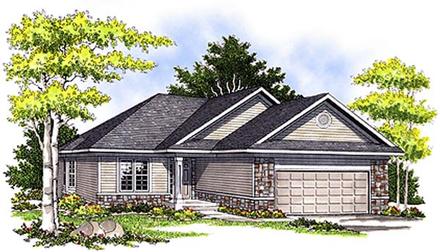 House Plan 97195 Elevation